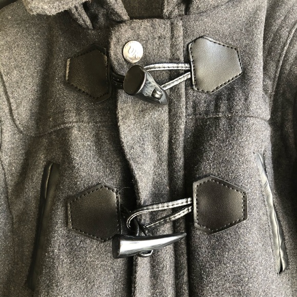 BOYS TOGGLE PEACOAT with Detachable Hood Size 4 - Picture 5 of 7